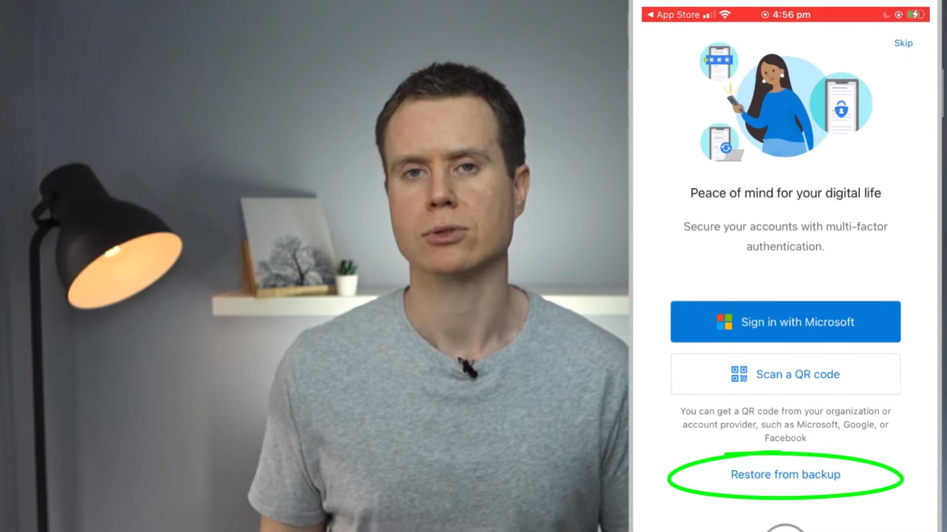 How to set up the Microsoft Authenticator app